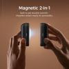 OCOOPA 2 in 1 Magnetic Rechargeable Hand Warmers, UT2s Mini Electric Handwarmers 2 Pack, Split USB-C, Reusable Portable Pocket Heater, Raynauds, Golf, Christmas, Tech Gifts for Women Men(Black)
