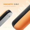 OCOOPA 2 in 1 Magnetic Rechargeable Hand Warmers, UT2s Mini Electric Handwarmers 2 Pack, Split USB-C, Reusable Portable Pocket Heater, Raynauds, Golf, Christmas, Tech Gifts for Women Men(Solar Orange)