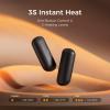 OCOOPA 2 in 1 Magnetic Rechargeable Hand Warmers, UT2s Mini Electric Handwarmers 2 Pack, Split USB-C, Reusable Portable Pocket Heater, Raynauds, Golf, Christmas, Tech Gifts for Women Men(Black)
