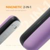 OCOOPA 2 in 1 Magnetic Rechargeable Hand Warmers, UT2s Mini Electric Handwarmers 2 Pack, Split USB-C, Reusable Portable Pocket Heater, Raynauds, Golf, Christmas, Tech Gifts for Women Men(Lavender)