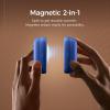 OCOOPA 2 in 1 Magnetic Rechargeable Hand Warmers, UT2s Mini Electric Handwarmers 2 Pack, Split USB-C, Reusable Portable Pocket Heater, Raynauds, Golf, Christmas, Tech Gifts for Women Men(Light Blue)