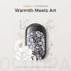 OCOOPA Magnetic Hand Warmers Rechargeable 2 Pack, AI Electric Handwarmers, Fast Heating, 3-Settings, UL Certified, Portable Heater, Gloves Fitting, Travel Essentials, Gifts Women Men, UT3 Lite(Artists in Bloom – Noctune Garden)