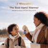 OCOOPA Magnetic Hand Warmers Rechargeable 2 Pack, AI Electric Handwarmers, Fast Heating, 3-Settings, UL Certified, Portable Heater, Gloves Fitting, Travel Essentials, Gifts Women Men, UT3 Lite(Purple)