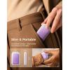 OCOOPA AI Magnetic Hand Warmers Rechargeable 2 Pack, 5000mAh Ultra-Thin Electric Glove Heater Handwarmer,UL Certified, Men Women Gifts for Christmas,Birthday,Winter Essentials,UT4 Young(Misty Purple)