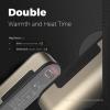 OCOOPA Hand Warmers Rechargeable 2 Pack, Magnetic Electric Handwarmer, 4 Levels Heat Up to 136℉, USB-C Portable Charger 10000mAh, Raynauds, Golf, Tech Gifts for Men, UT2s(MagTwins)(Pastel champagne)