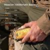 OCOOPA IP56 Waterproof Hand Warmers Rechargeable 10000mAh, Extra Heat Mode,16hrs Heat, Handwarmer with Torchlight, PD & QC Electric Hand Warmer, Winter Outdoor Gifts for Men Hunting Camping Hiking(Camouflage_2 pack)