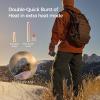 OCOOPA IP56 Waterproof Hand Warmers Rechargeable 10000mAh, Extra Heat Mode,16hrs Heat, Handwarmer with Torchlight, PD & QC Electric Hand Warmer, Winter Outdoor Gifts for Men Hunting Camping Hiking(Camouflage_2 pack)