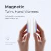OCOOPA Magnetic Rechargeable Hand Warmers 2 Pack, Ultrathin Electric Handwarmers, Portable Pocket-Sized Heater, for Men, Women Purse Must Haves, Union UT3 Lite(Purple)