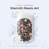OCOOPA Magnetic Rechargeable Hand Warmers 2 Pack, Ultrathin Electric Handwarmers, Portable Pocket-Sized Heater, for Men, Women Purse Must Haves, Union UT3 Lite(Fresh Blossoms)