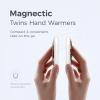OCOOPA Magnetic Rechargeable Hand Warmers 2 Pack, Ultrathin Electric Handwarmers, Portable Pocket-Sized Heater, for Men, Women Purse Must Haves, Union UT3 Lite(Fresh Blossoms)