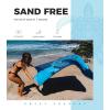 OCOOPA Microfiber Beach Towel – Oversized 71″x32″ – Quick Dry, Sand Free – Lightweight & Compact – Large Beach Towels for Swimming, Camping, Holiday(Turtle)