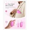 OCOOPA UT5 Sway Comb-Inspired Rechargeable Hand Warmers 2 Pack, 0.6” Ultra Slim, Fits in Gloves & Pockets, UL Certified, Electric Hand Warmer, Women Gifts for Christmas, Winter Essentials(Rose Pink)
