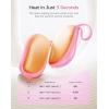 OCOOPA UT5 Sway Comb-Inspired Rechargeable Hand Warmers 2 Pack, 0.6” Ultra Slim, Fits in Gloves & Pockets, UL Certified, Electric Hand Warmer, Women Gifts for Christmas, Winter Essentials(Rose Pink)