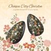OCOOPA Women Rechargeable Hand Warmers 2 Pack, Portable, Stylish, Diamond-Shape Magnetic Electric Handwarmer, Reusable Pocket Heater, 2025 Tech Gifts for Christmas, Raynaud, Hiking, Camping, UT4 Rare(City Garden)
