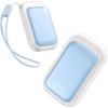OCOOPA AI Magnetic Hand Warmers Rechargeable 2 Pack, 5000mAh Ultra-Thin Electric Glove Heater Handwarmer,UL Certified, Men Women Gifts for Christmas,Birthday,Winter Essentials,UT4 Young(Glacier Blue)
